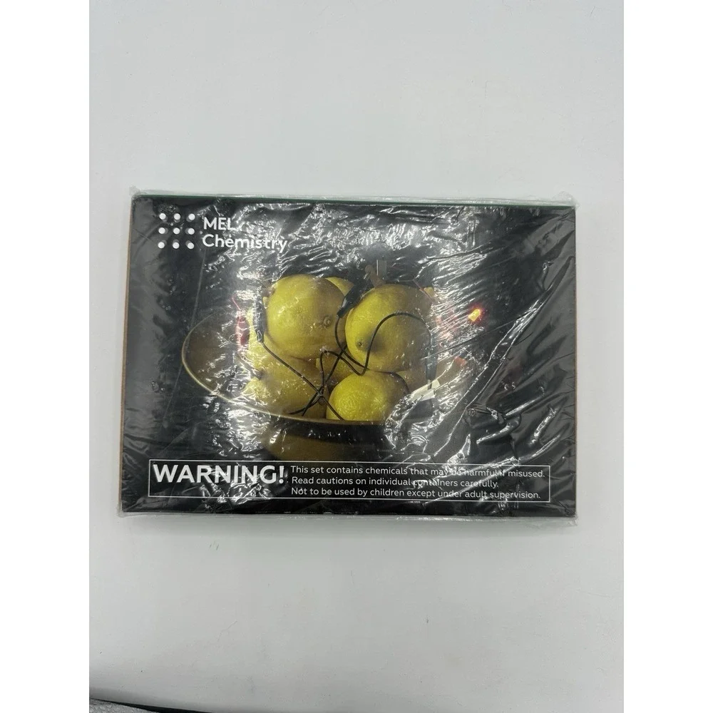 MEL Chemistry & Electricity Science Kit Lemon Battery Galvanic Cell Sealed 12+